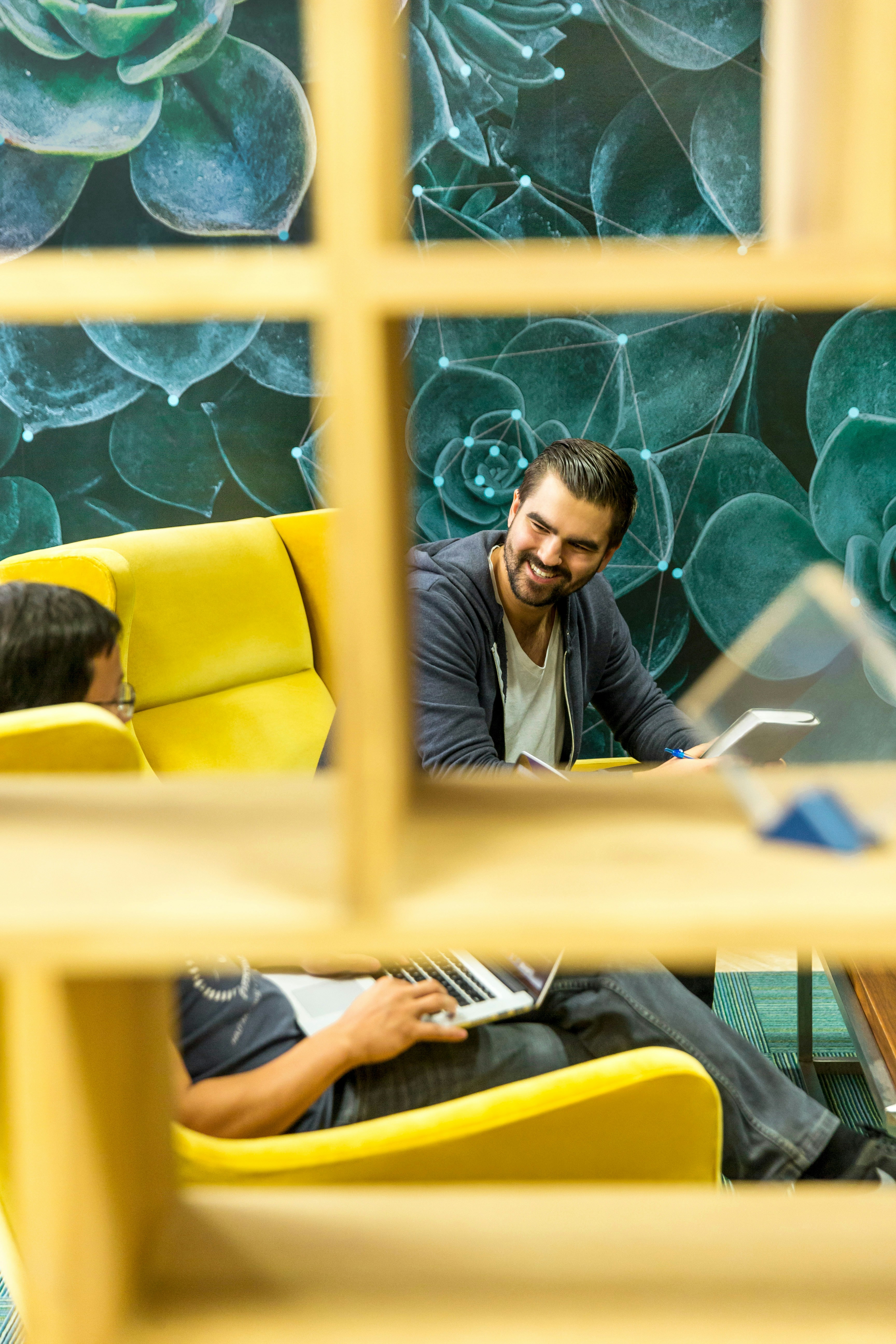 People in a meeting room